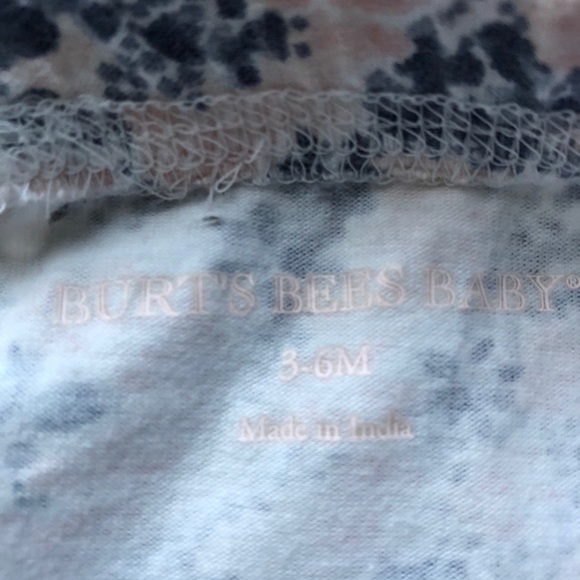 Burt’s Bees Baby Girl 3-Piece Set, 3-6 and 6-9 M - Picture 10 of 12